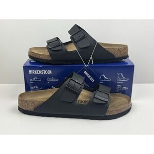 Birkenstock Arizona BIRKO-FLOR Scandals Men's Size 11 Black 0051791